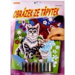 ArtLover Obrázek ze třpytek Kočky 20x25cm – Hledejceny.cz
