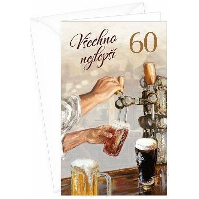 ARGUS Přání k narozeninám 60 15-6386c60 – Zboží Dáma
