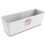 Nohel Garden Truhlík samozavlažovací NATURAL plastový 50x18x16 cm – Hledejceny.cz