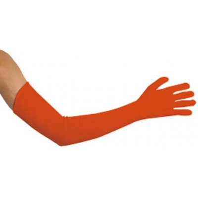 Rukavice dlouhé 45 cm červená 75052 – Zboží Dáma