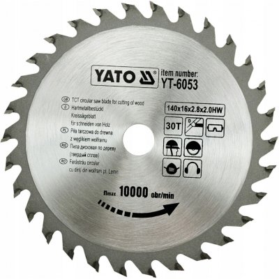 Yato pilový kotouč na dřevo YT-6053 – Hledejceny.cz