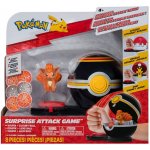 Jazwares Pokémon Surprise Attack Game Vulpix a Luxury Ball – Hledejceny.cz