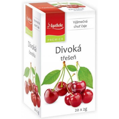 Apotheke Premier Divoká třešeň čaj 20 x 2 g – Zbozi.Blesk.cz