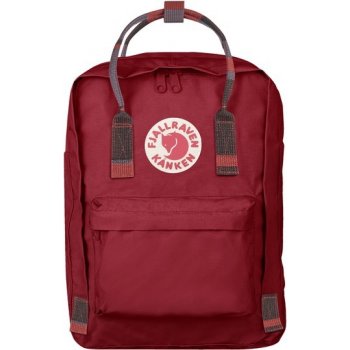 Fjällräven batoh Kanken deep red/random blocked