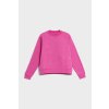Dámská mikina Karl Lagerfeld mikina MONOGRAM RHINESTONE sweatshirt růžová