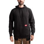 Milwaukee 49324931 WH MW mikina s kapucí černá – Zboží Mobilmania