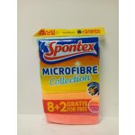 Spontex Microfibre utěrka 30 x 30 cm 8 + 2 ks – Zboží Dáma