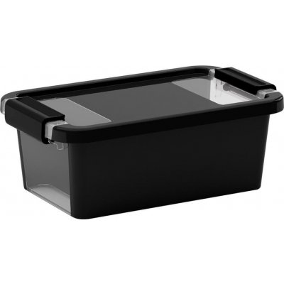 Kis box s víkem Bi - Box XS 3 L 26,5 x 16 x 10 cm černá – Hledejceny.cz