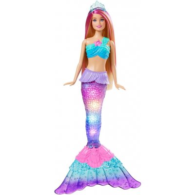 Barbie Blikající mořská panna Blondýnka – Zboží Mobilmania