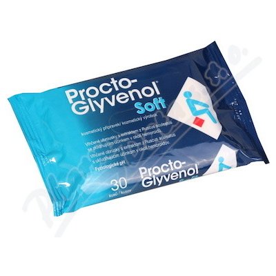 Procto-Glyvenol Soft vlhčené ubrousky 30 ks