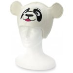Wooline Čepice Panda bílá ouška krémová – Hledejceny.cz
