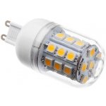 SMD Lighting LED žárovka G9 4W 27 SMD 5050 bílá teplá – Hledejceny.cz