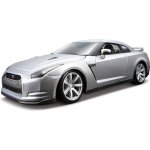 Bburago 2009 Nissan GT R stříbrná 1:18 – Zbozi.Blesk.cz