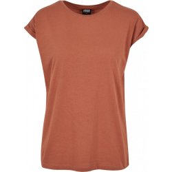 Ladies Extended Shoulder Tee terracotta