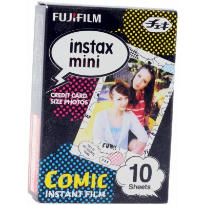 Fujifilm COLORFILM INSTAX mini 10 fotografií - COMIC – Zboží Mobilmania