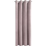 Eurofirany Záclona připravená na očka ROSA 140x250 Design91 prášková – Zboží Mobilmania