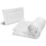 SENSILLO Dětská 2D sada přikrývka a polštář DELUXE do postýlky bílá – Zboží Dáma
