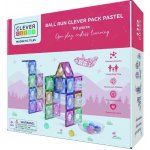 Cleverclixx Kuličkodráha Ball Run Clever Pack Pastel 110ks – Zboží Dáma