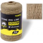Black Ca Pletená Šňůra t Stone Rig Line 70m 3,2mm – Zboží Mobilmania