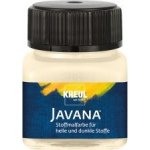 Barva na světlý a tmavý textil Javana 20 ml vanilková – Zboží Mobilmania