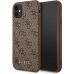 Pouzdro Guess 4G iPhone 11 Pro hnědé – Zboží Mobilmania