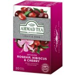 Ahmad Tea Rosehip Hibiscus and Cherry tea alupack 20 sáčků – Hledejceny.cz