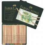 Faber-Castell Umělecké pastely Pitt Pastel plechová krabička 24 barev – Zboží Mobilmania