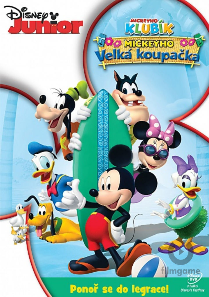 MICKEYHO KLUBÍK: MICKEYHO VELKÁ KOUPAČKA DVD