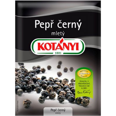 Kotányi Pepř černý mletý , 20 g – Sleviste.cz