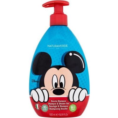 Naturaverde Mickey Mouse Shampoo & Shower Gel, 500 ml – Zboží Dáma