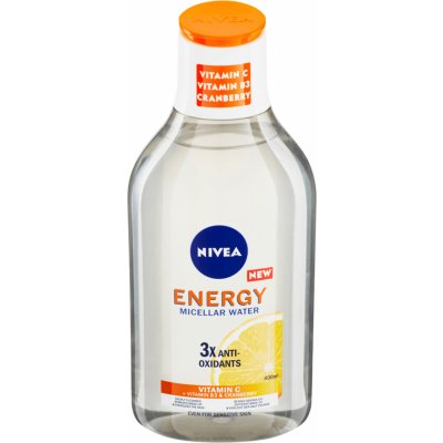 Nivea Energy Micellar Water s vitaminem C 400 ml – Zboží Mobilmania