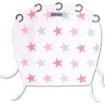 Dooky Design sluneční clona Pink Stars – Zboží Dáma