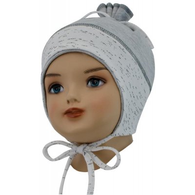 Esito dětská jarní čepice Adam melír šedý – Sleviste.cz