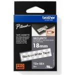 BROTHER TZE-SE4 PLOMBOVACÍ PÁSKA BÍLÁ/ČERNÁ 18MM – Hledejceny.cz