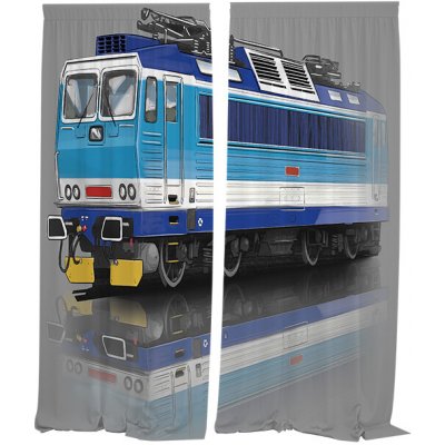 IMPAR Závěsy Lokomotiva 362 (Rozměr : 140x250, Materiál: Interlock) – Hledejceny.cz
