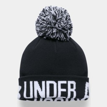 Under Armour Graphic Pom Beanie černá