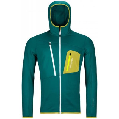 Ortovox FLEECE GRID HOODY zelená – Hledejceny.cz