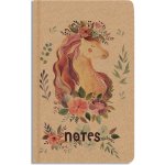 Baloušek Notes prázdný A5 kraft Jednorožec – Zboží Živě