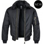 Brandit bunda MA2 Jacket Fur Collar černá – Hledejceny.cz