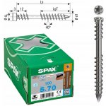 SPAX-D vrut na dřev. terasy s cyl. hlavou 5.0x 70 TX25 nerez.ocel A2 (100ks) – Hledejceny.cz