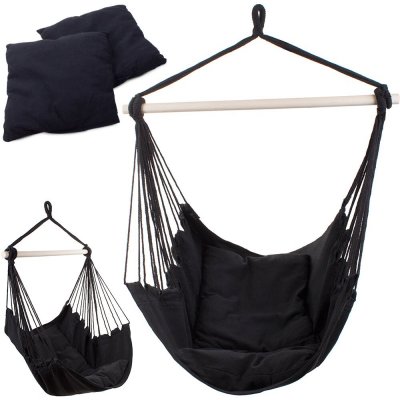 Solex Křeslo závěsné Hammock černé SW27 – Hledejceny.cz