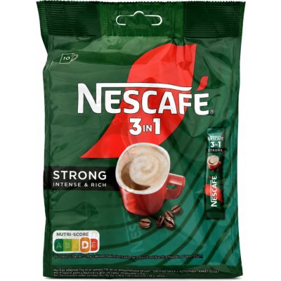 Nescafe Nescafé 3in1 Strong instantní káva 10 x 16 g – Zboží Mobilmania