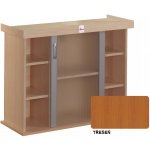 Diversa stolek Modern Simple 80 x 35 x 77 cm třešeň – Zboží Dáma