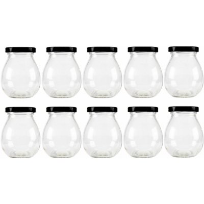 DuraHome Sklenice zavařovací s víčkem 58 10 ks x 245 ml – Zboží Mobilmania