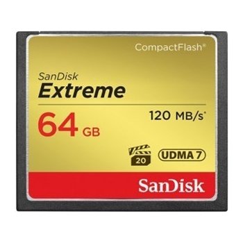 SanDisk CompactFlash Extreme 64 GB UDMA7 SDCFXSB-064G-G46