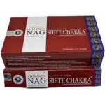 Vijayshree Golden Nag vonné tyčinky Seven Chakra 15 g – Zboží Dáma