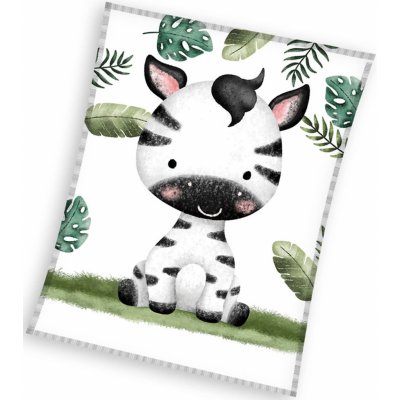 TipTrade Dětská deka Malá Zebra – Zboží Dáma