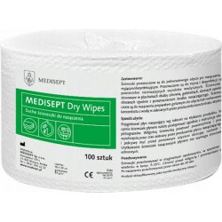 MEDISEPT Dry Wipes Box s rolí utěrek 100 ks