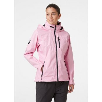 Helly Hansen W Crew Hooded Jacket 095 pink