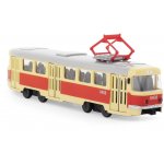 Rappa Tramvaj hlásící zastávky česky s funkčními dveřmi 28 cm – Zboží Dáma